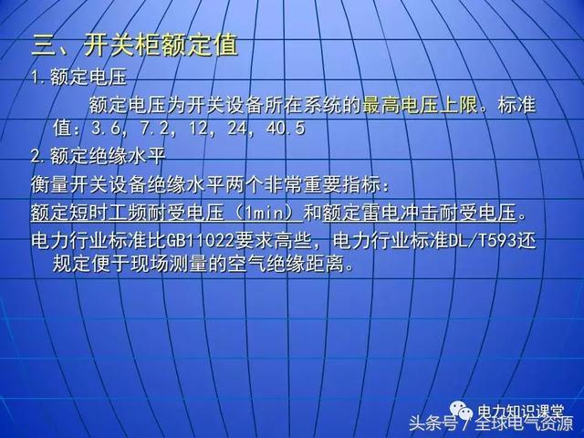 10kV中压开关柜基础知识，值得收集！