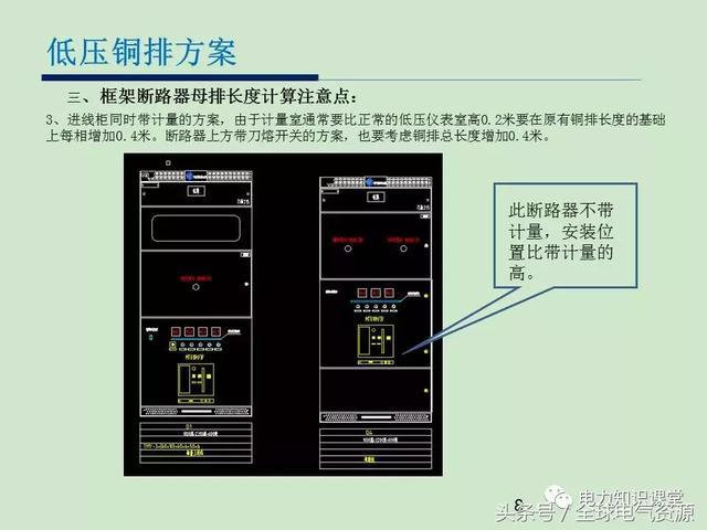 低电压开关柜铜排消耗计算