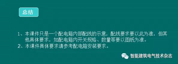 必须收集！配电箱内部布线要求