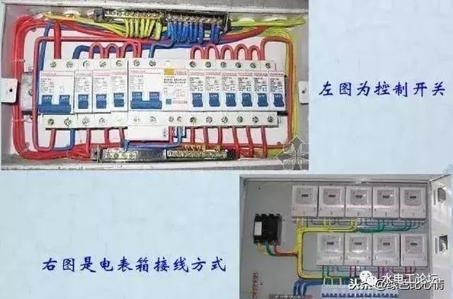 配电箱系统框图和接线图的详细说明