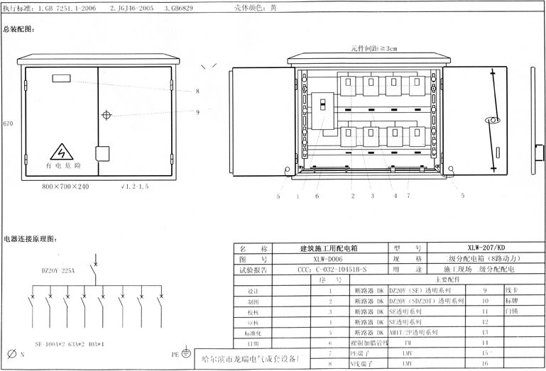 标准化示例|如何配置施工现场临时用电配电箱(机柜)？