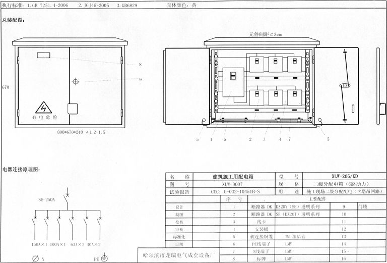 标准化示例|如何配置施工现场临时用电配电箱(机柜)？